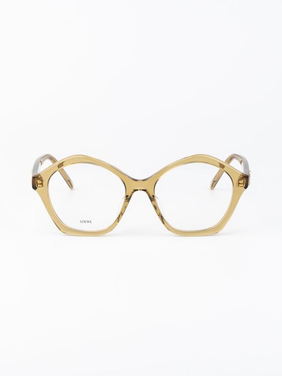 Loewe CURVY Women Eyeglasses Green Butterfly LW50053I 096 NEW AUTHENTIC main image 9
